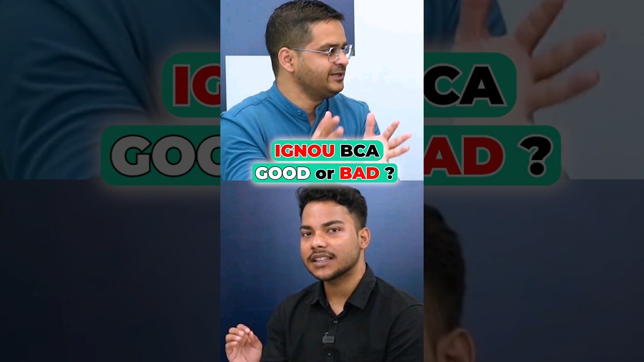 IGNOU BCA Course Review & Student Interview