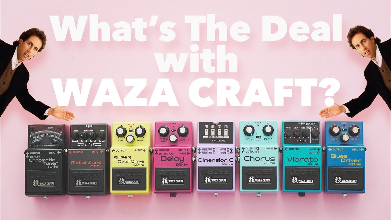 Boss Waza Craft Pedals Comparison 🎸
