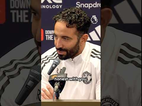 Ruben Amorim Speaks OPENLY On His Man Utd Future 🗣️🎙️