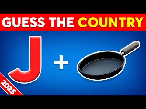 🚩 Guess the COUNTRY by Emoji? 🌎 Emoji Quiz