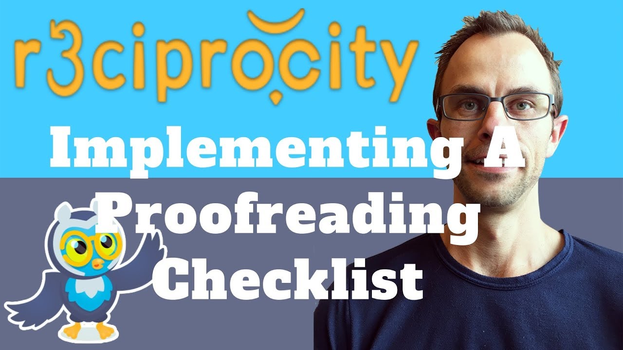 Proofreading Checklist for R3ciprocity.com ✍️