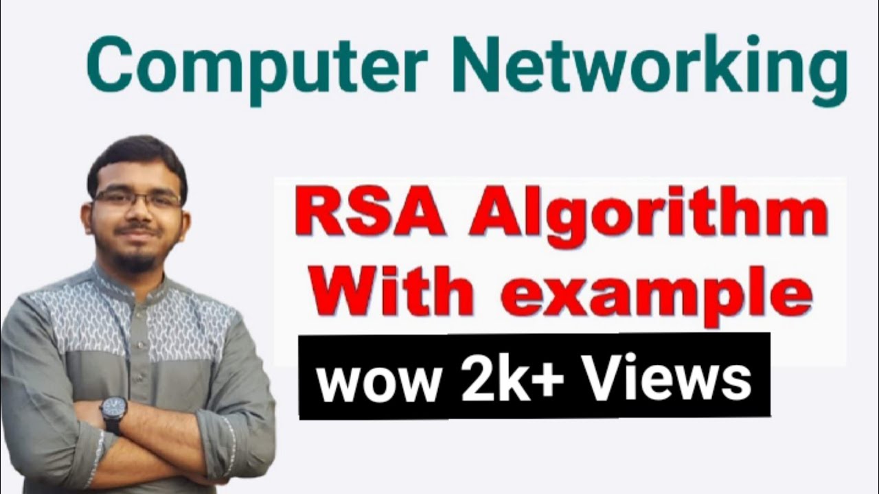 RSA Algorithm Explained with Step-by-Step Example in Bangla 🔐