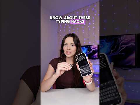 Typing hacks for your productivity! #iphone #iphonetips #iphonehacks