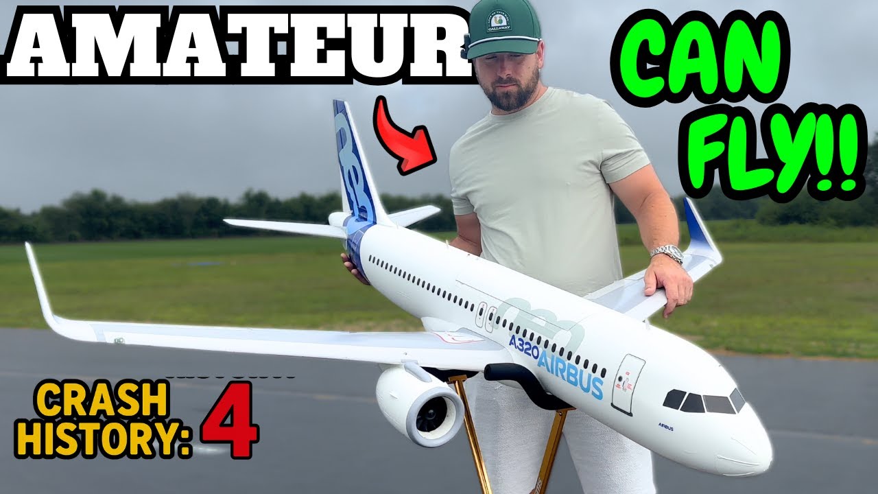 RC Airliner Victory! E-flite Airbus A320neo Soars Smoothly ✈️