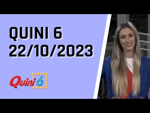 Quini 6 en vivo 22/10/2023 / Resultados del sorteo quini 6 del Domingo 22 de Octubre del 2023