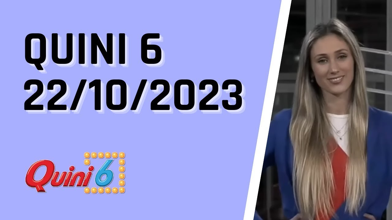 Resultados en Vivo del Quini 6 del Domingo 22/10/2023 🎉