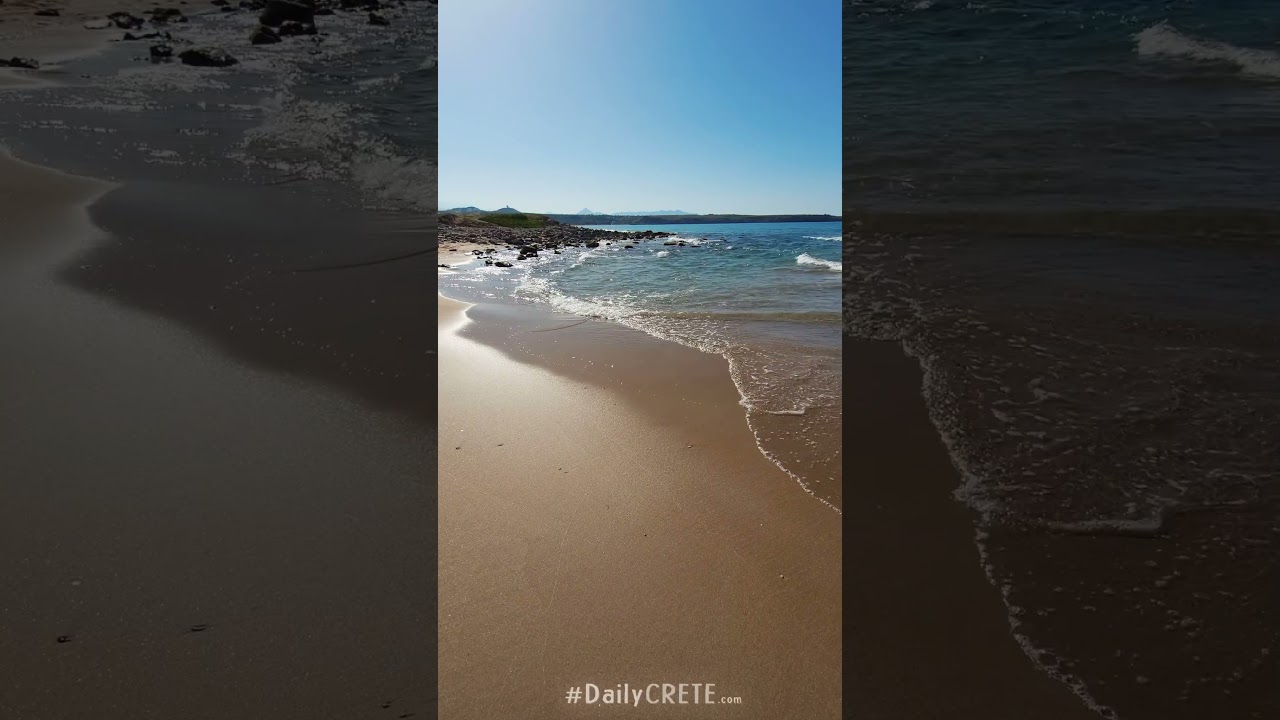 Experience the Sun and Sand at Amnissos Beach in Crete 🌞