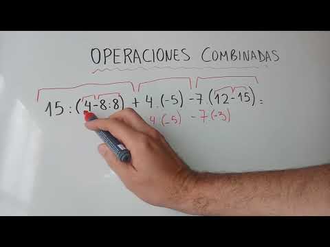Como resolver operaciones combinadas con paréntesis