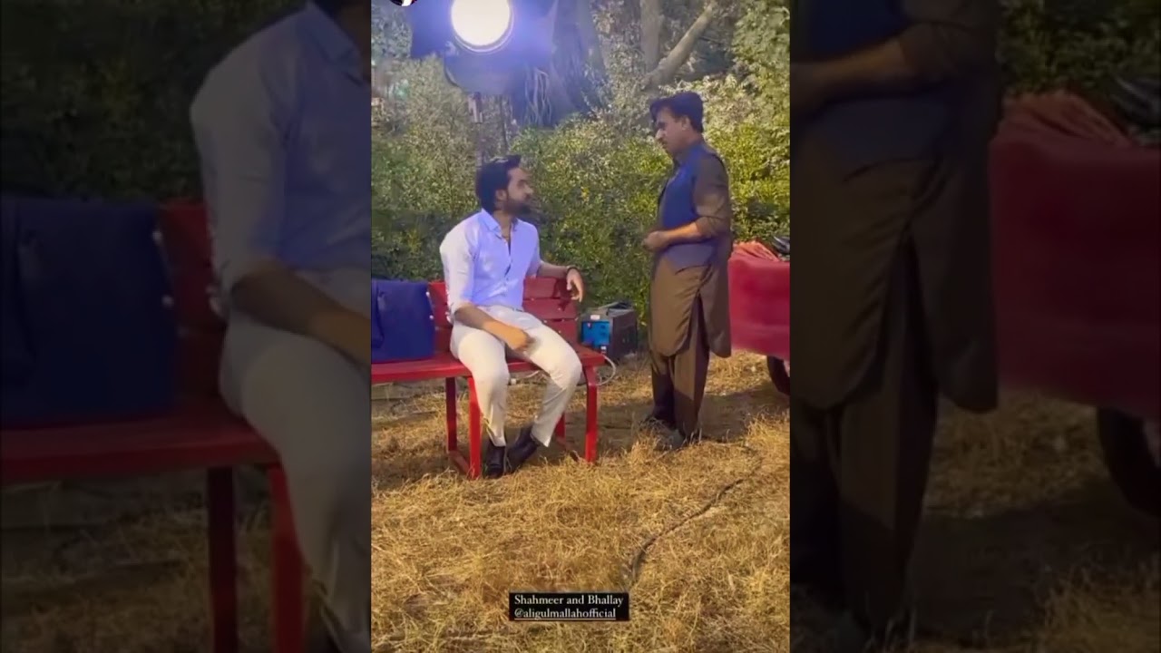 Behind the Scenes with Bilal Abbas & Aligul Mallah 🎬