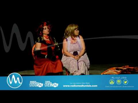 #تألق للفنانة دليلة المفتاحي بمسرحية سبعة صبايا في قصباية