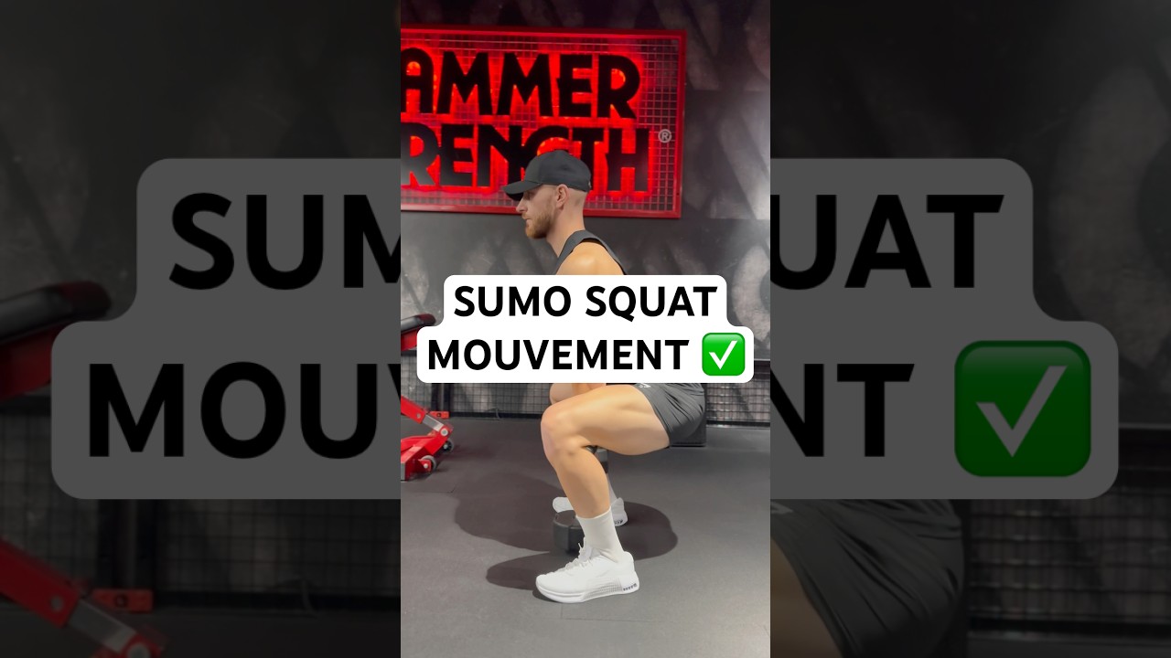 Améliore ton mouvement en sumo squat pour des jambes et fessiers plus forts et sculptés 💪