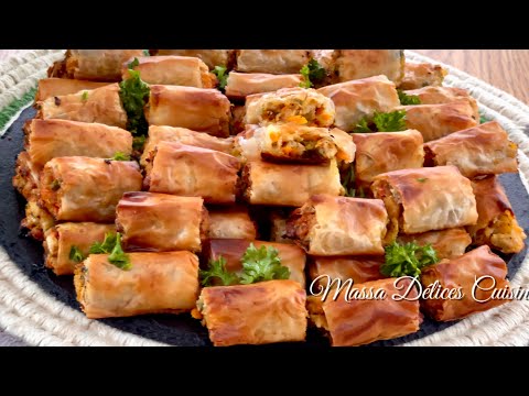 Petites BouchĂŠes au four / pâte Phyllo, Croustillantes, Vous Risquez de Finir Le Plateau Seul đ