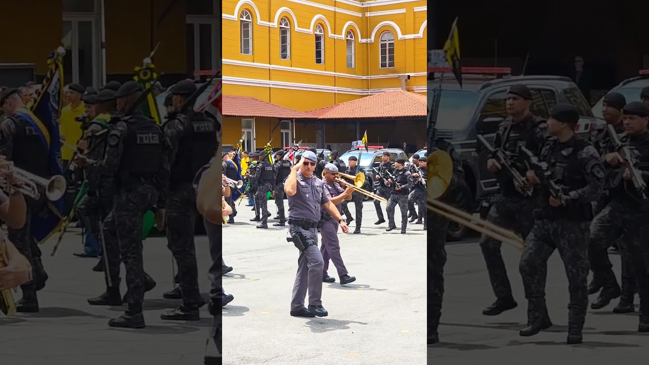 Desfile de 55 Anos da ROTA com Banda da PM de SP 🎉