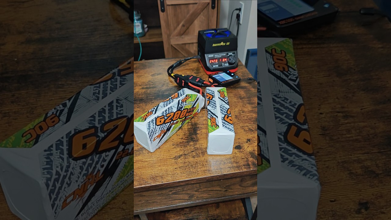 Powerful Discharging Setup with CNHL 6s 6200mAh 90C Batteries ⚡