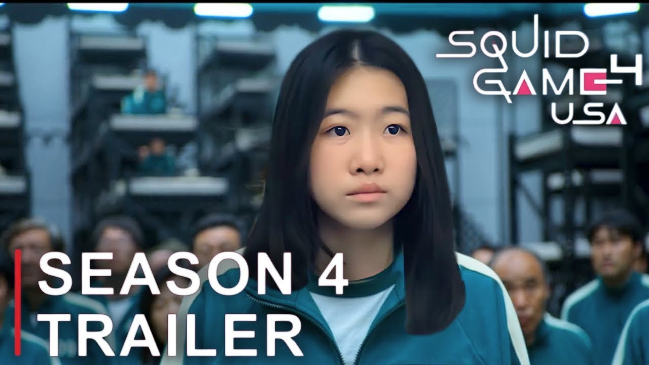 SQUID GAME Season 4 : USA Trailer | Player 456’s Daughter Joins Squid Game | 4K(Fan Made)