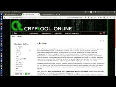 Monoalphabetische Substitution entschlüsseln mit Online-Werkzeugen