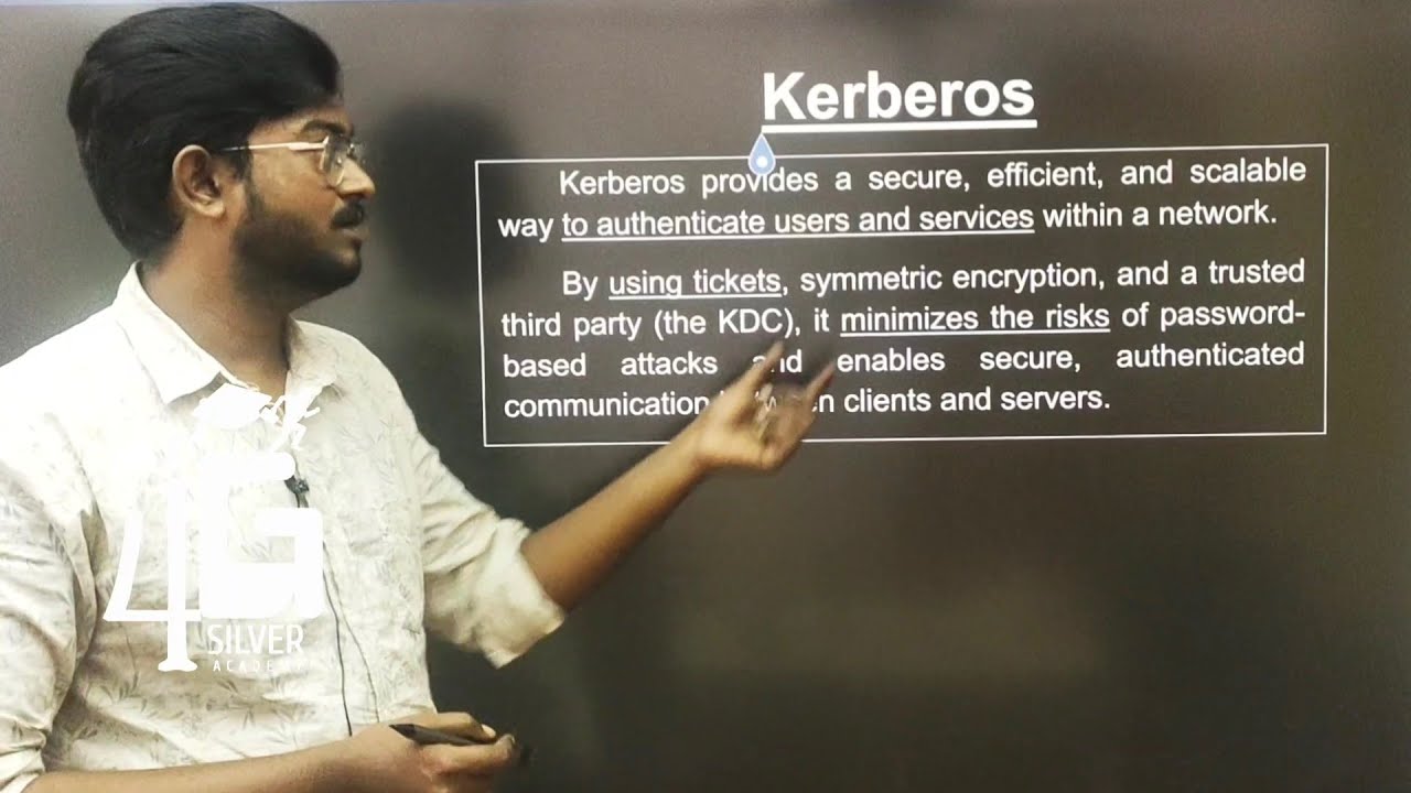 Kerberos: A Study in Cryptography and Cyber Security (Unit 4) - Tamil