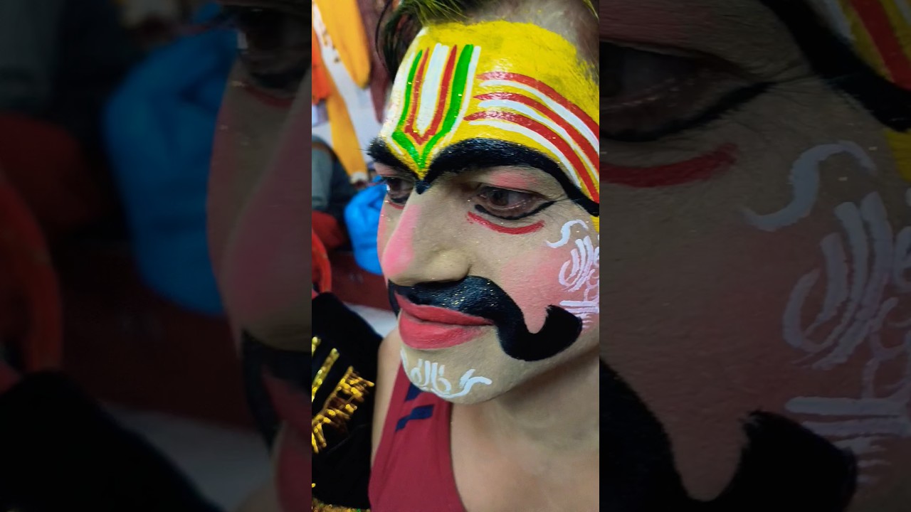 ravan mekup ramlila 😱🔥#ravan #ravanstatus #ramlila#ramlila #😡😡😡😡😡#shortsfeed #viral #short #mekup😍😱😱