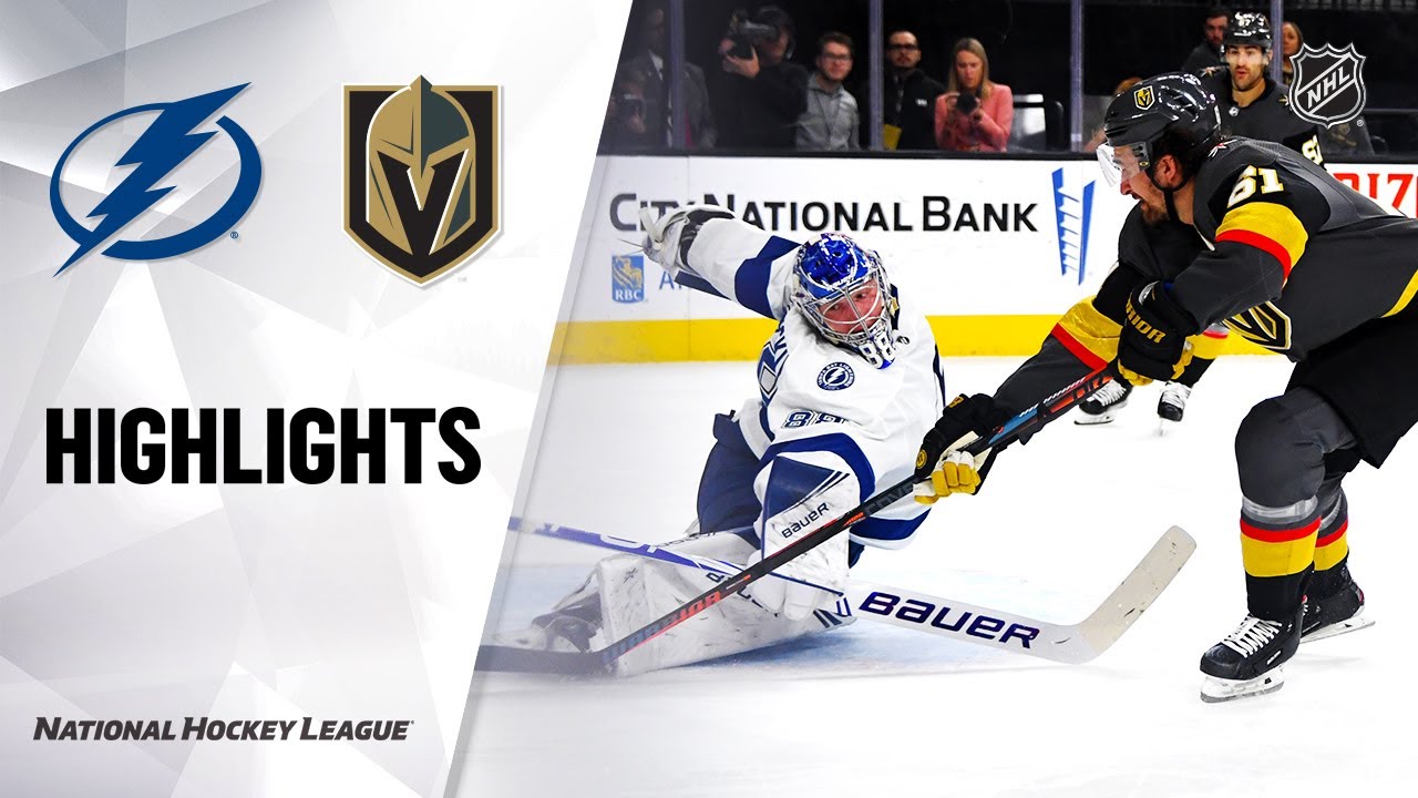 NHL Highlights: Lightning vs Golden Knights 🏒