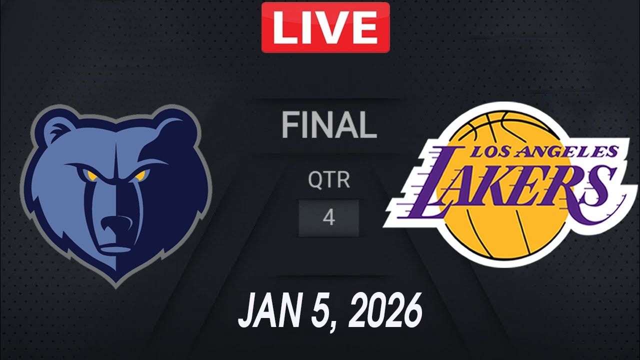 Lakers vs Grizzlies Live | Jan 5, 2026 NBA Regular Season 🏀