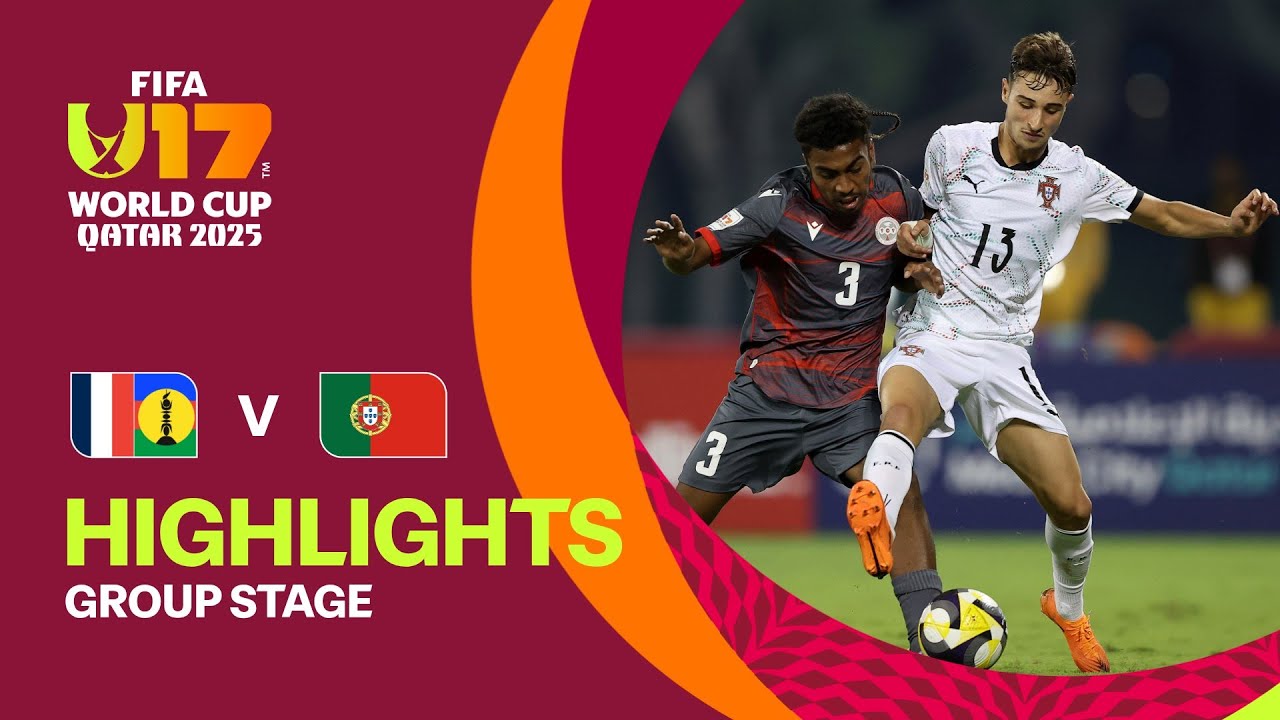 Exciting Highlights: New Caledonia vs Portugal | FIFA U-17 World Cup Qatar 2025 ⚽