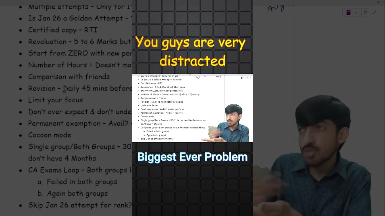 Stay Focused for CA Final Success 📚