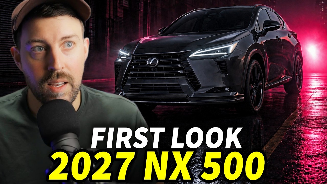 The new 2027 Lexus NX will look HOT