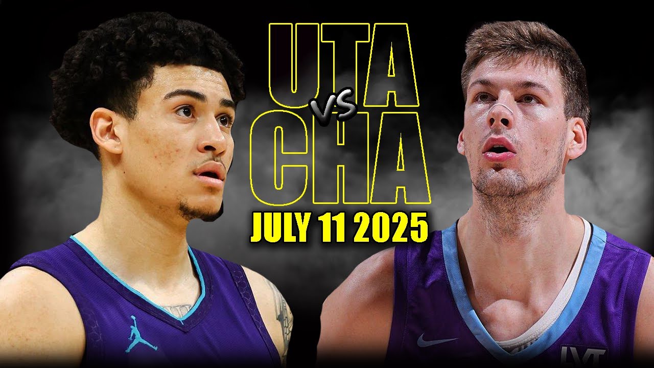 Utah Jazz vs Charlotte Hornets Full Game Highlights | NBA Summer League July 11, 2025 🏀