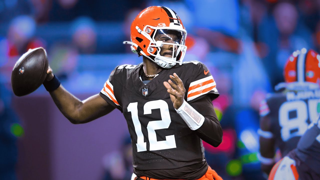 Shedeur Sanders' NFL Week 11 Passes & Rushing Attempts