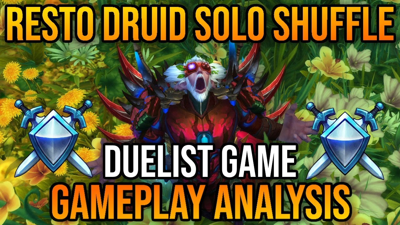 Resto Druid Shuffle PvP 🍃 Reaches Duelist!