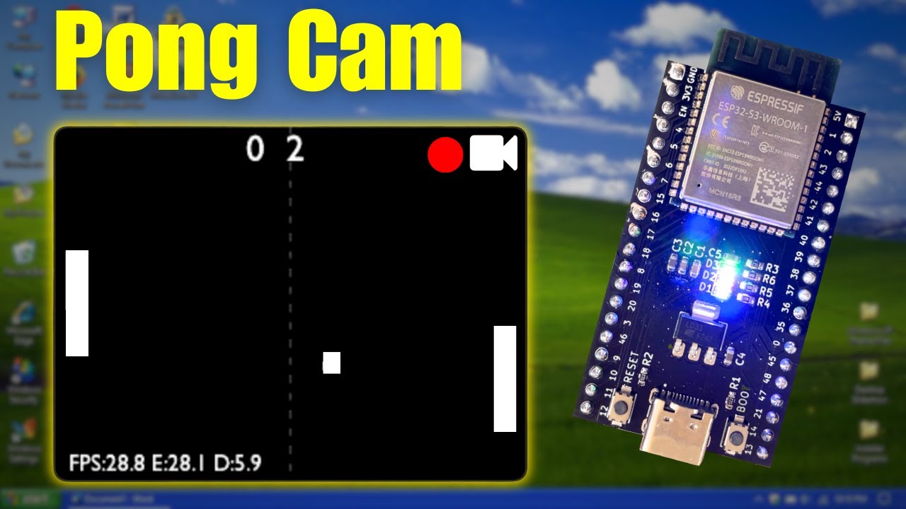 ESP32S3 Mimics a Webcam! 📷