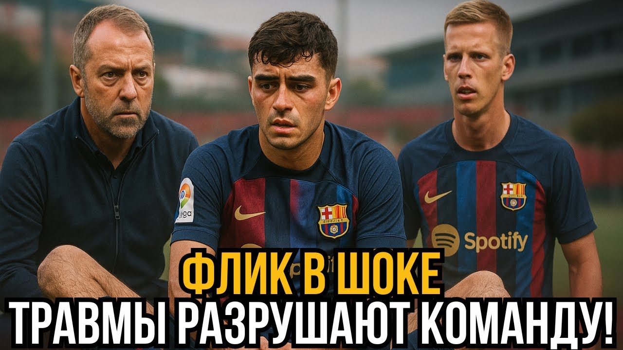 Барселона в кризисе: травмы, трансферы и борьба за лидерство ⚽