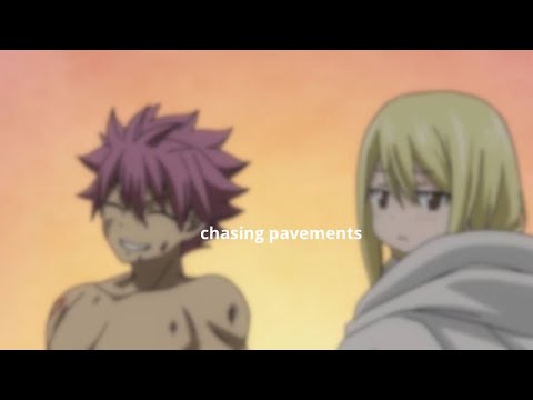 adele - chasing pavements (sped up)