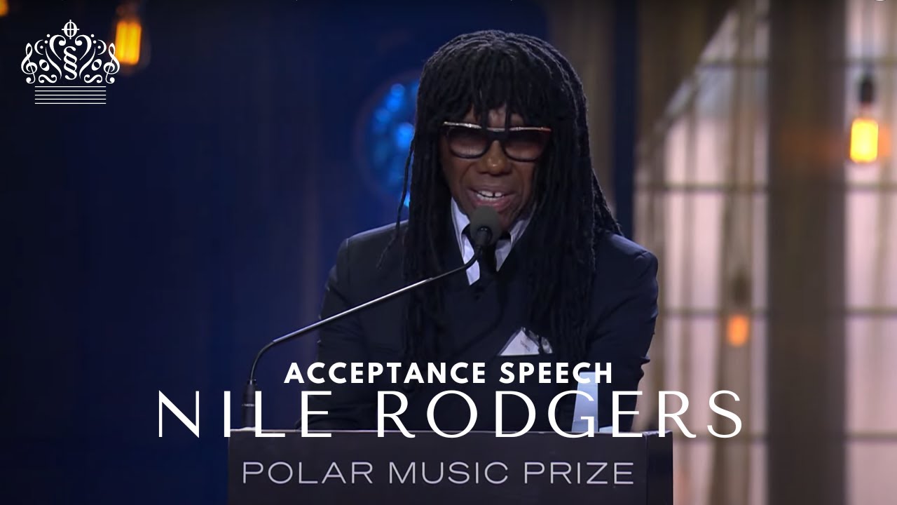 Nile Rodgers Accepts 2024 Polar Music Prize 🎶