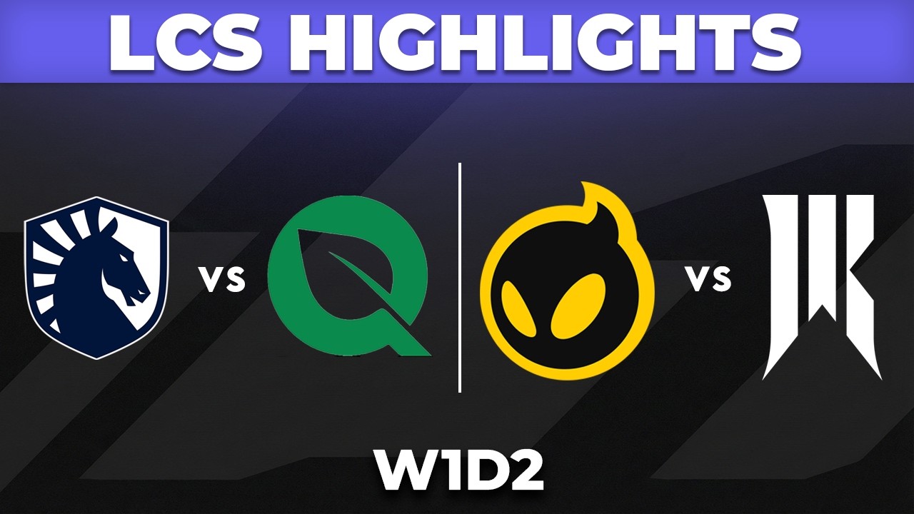 LCS Week 1 Day 2 Highlights | LCS 2026 Spring 🎮