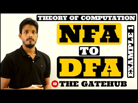 NFA to DFA Conversion Example 1 | Conversion from NFA to DFA Examples | TOC | Automata Theory