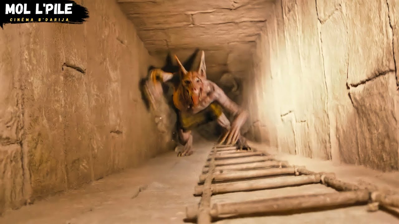 وحش الفرعون الحقيقي داخل الهرم 😱