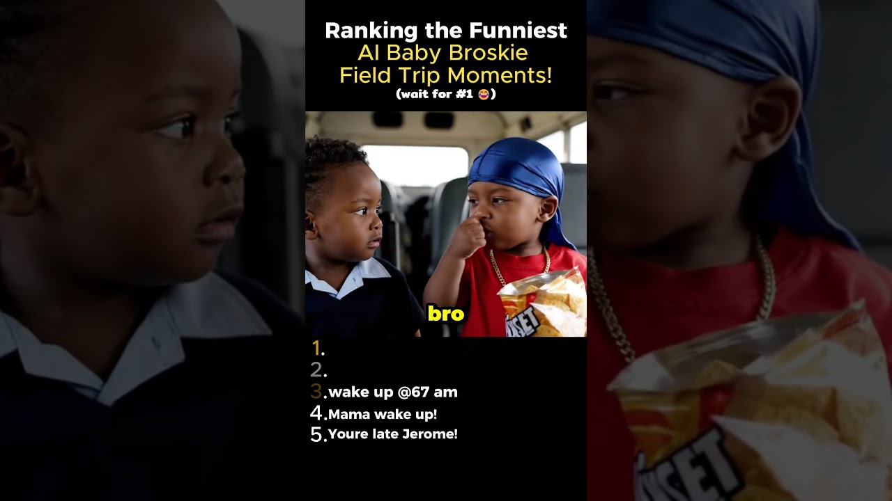Top Funniest AI Broskie Field Trip Moments! 🚌