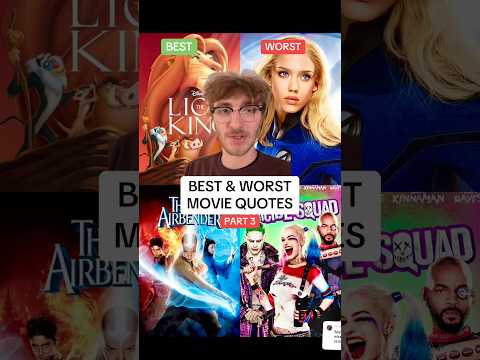 BEST & WORST MOVIE QUOTES OF ALL TIME‼️🤣 (part 3)