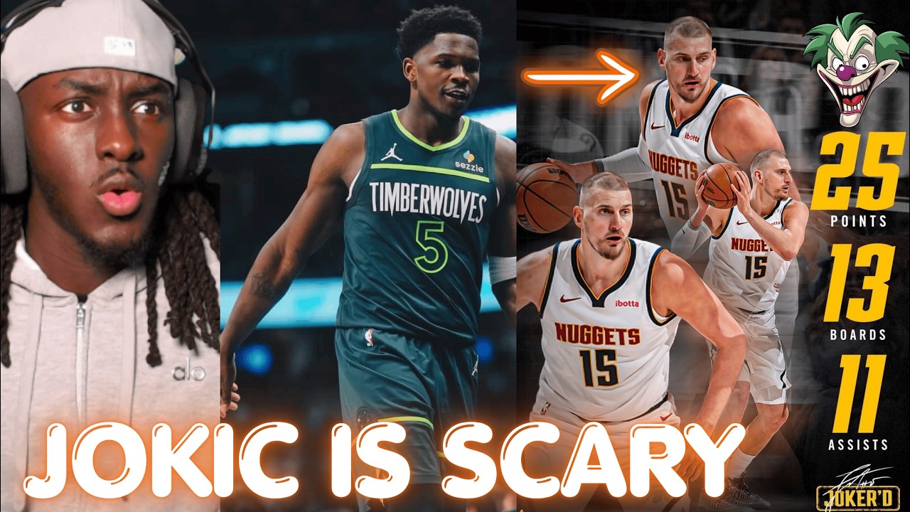 Jokic & Ant Clash in Game 1 Highlights 🏀