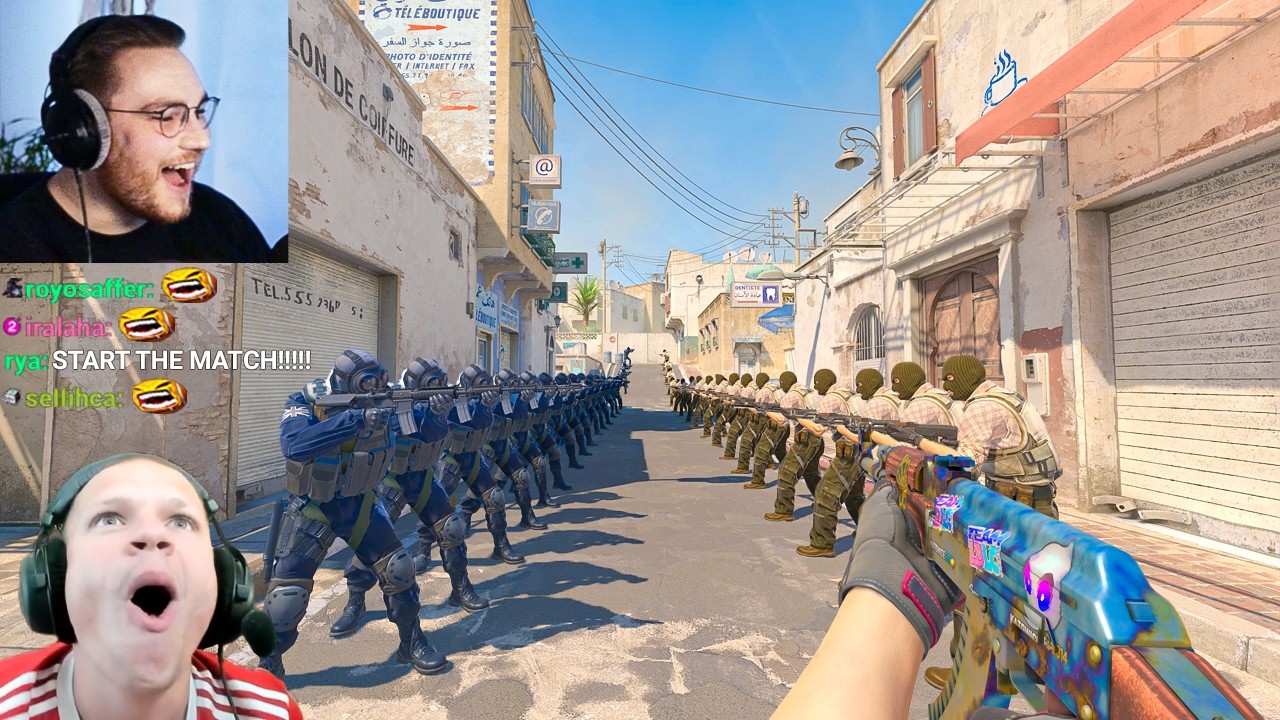 64 Players Battle in Epic CS2 32v32 Match 🎮