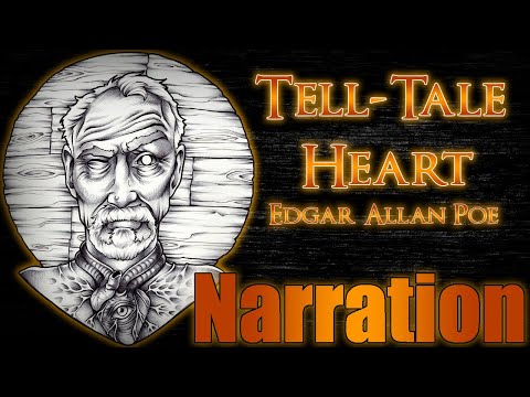 The Tell-Tale Heart by Edgar Allan Poe // Dramatic Narration // Amanda Dufresne Art