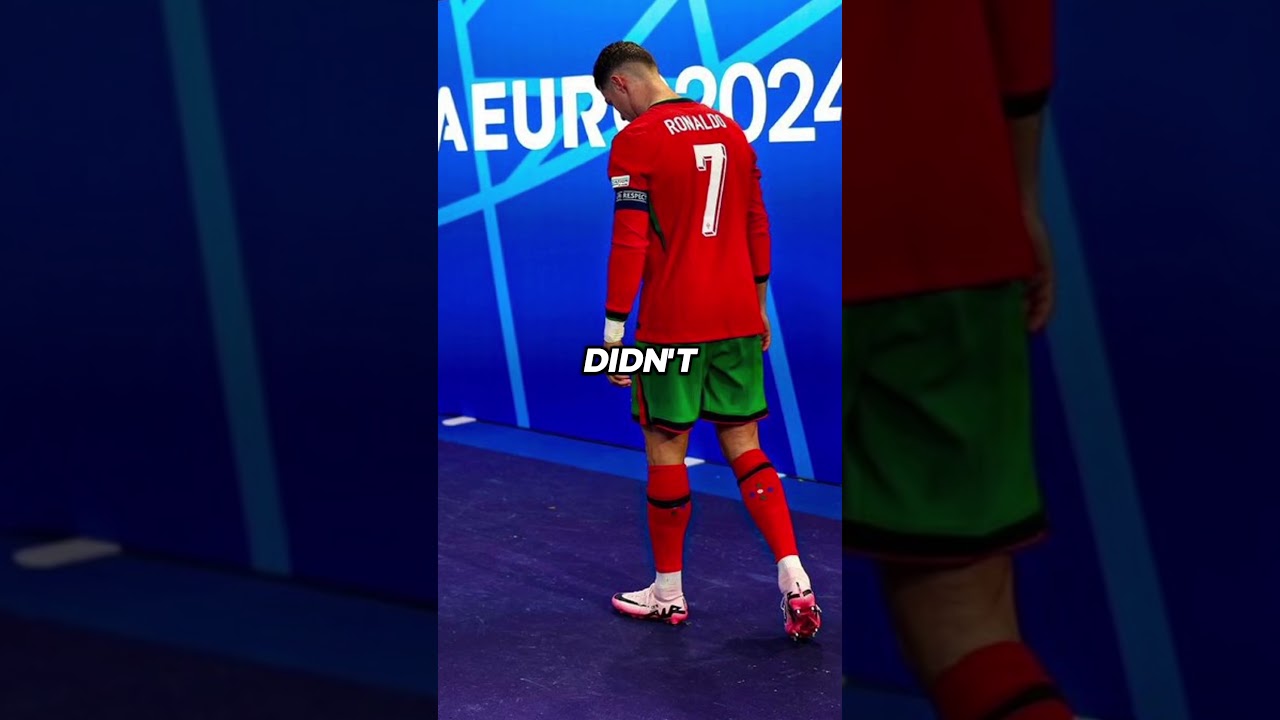 Cristiano Ronaldo Out of Euro 2024 😢