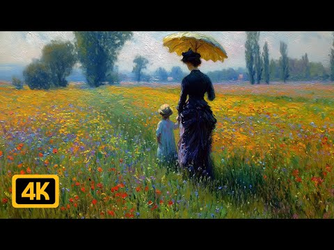 Visual Poems | Blooming | A Monet Reverie [AI Music Video]