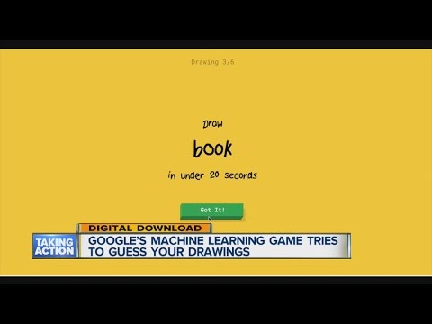 Google's machine learning game "Quick, Draw" tries to guess your artwork
