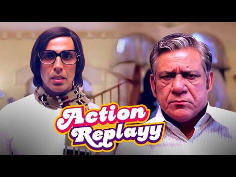 Akshay Kumar और Om Puri का मजेदार Comedy Scene👌😂 - Action Replayy Movie | akshay kumar ki comedy