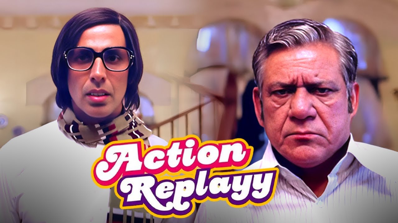 Akshay Kumar और Om Puri का मजेदार Comedy Scene👌😂 - Action Replayy Movie | akshay kumar ki comedy