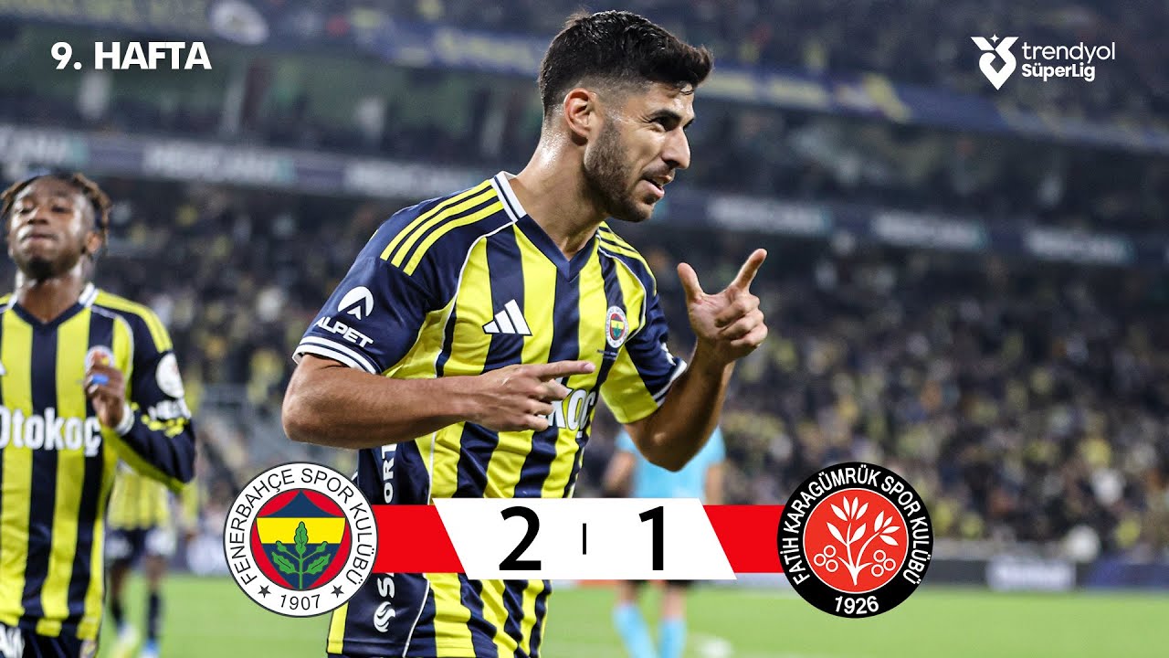 Fenerbahçe vs Karagümrük: 2-1 Highlights | Süper Lig 2025/26 ⚽