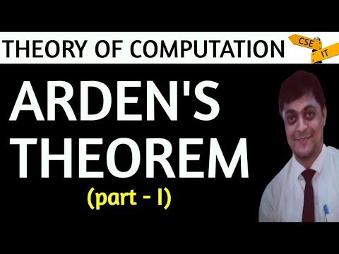 Arden's Theorem & Regular Expressions ๐