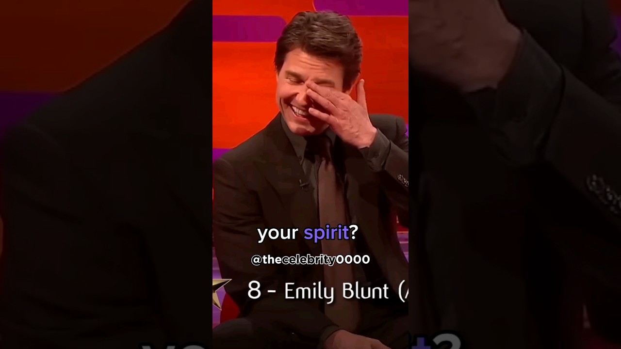 Emily Blunt Surprises Tom Cruise on Graham Norton Show | Top Celebrity Moments 🎬